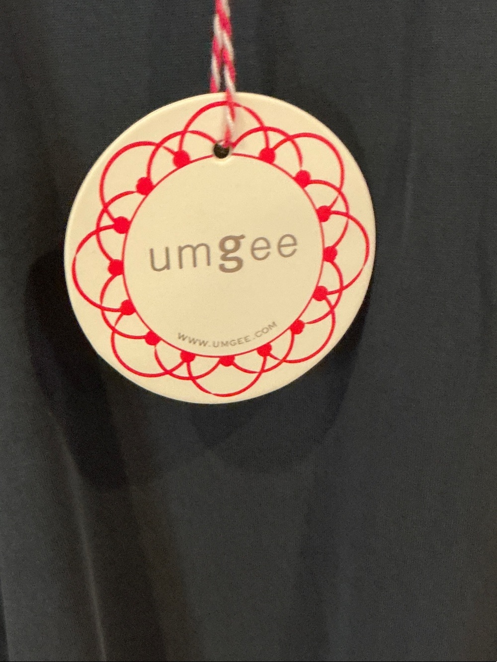 Umgee Black Short Sleeve Tunic with Leopard Print Neckline - Picture 3 of 4